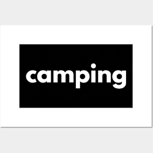 Camping Posters and Art